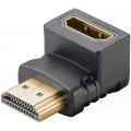 Perėjimas HDMI - HDMI (K-L) 8K (60Hz) 270° kampu gold Goobay 